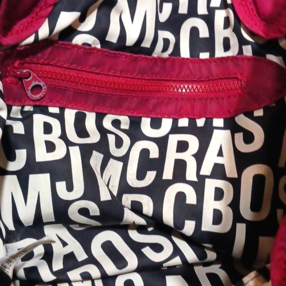 MARC JACOBS Workwear Pink Embroidered Logo Quilted Tote Bag - Picture 7 of 14